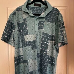 GFore Boro Patch Tech Pique Golf Polo Size XXL